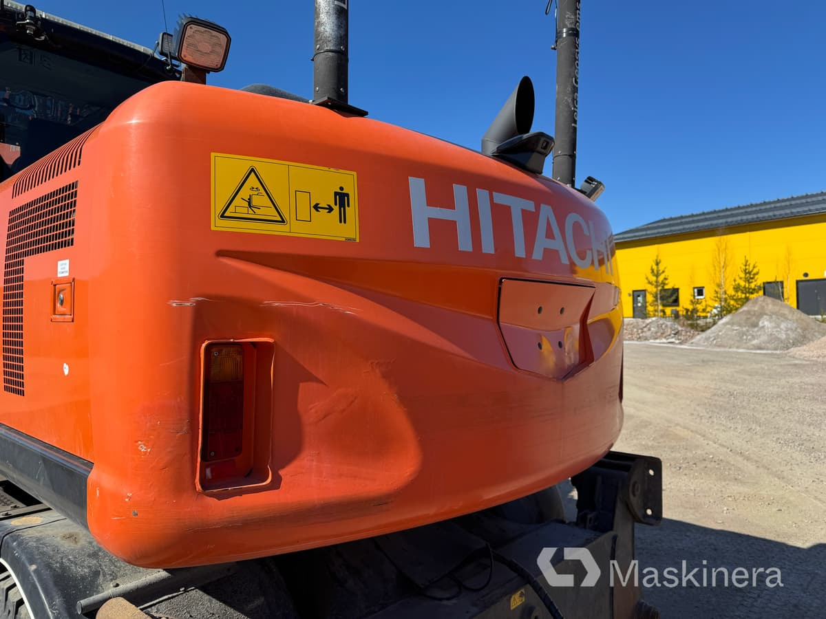 Гусеничный экскаватор Hitachi ZX170W-5B Hjulgrävare Hitachi ZX170W med vagn: фото 48