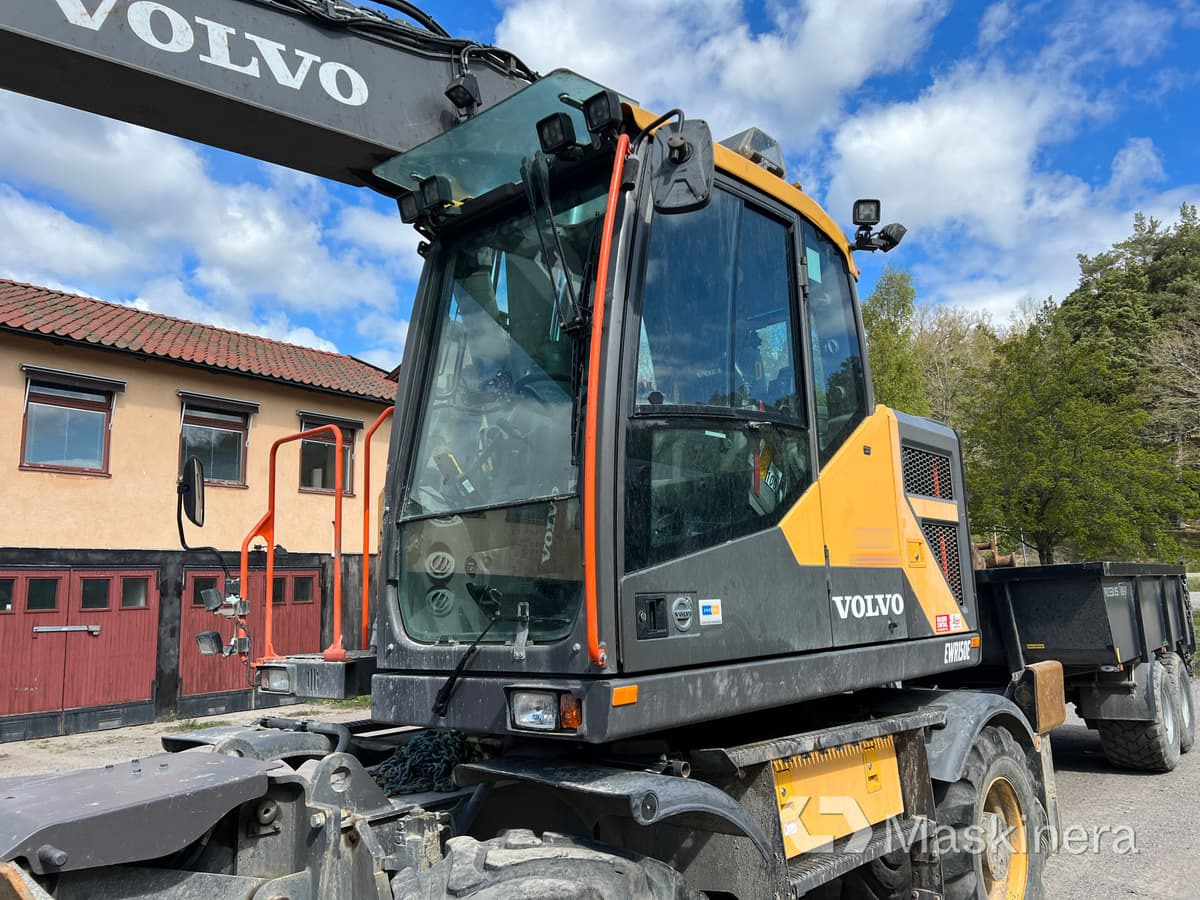 Hjulgrävare Volvo EWR150E med tillbehör в лизинг Hjulgrävare Volvo EWR150E med tillbehör: фото 11