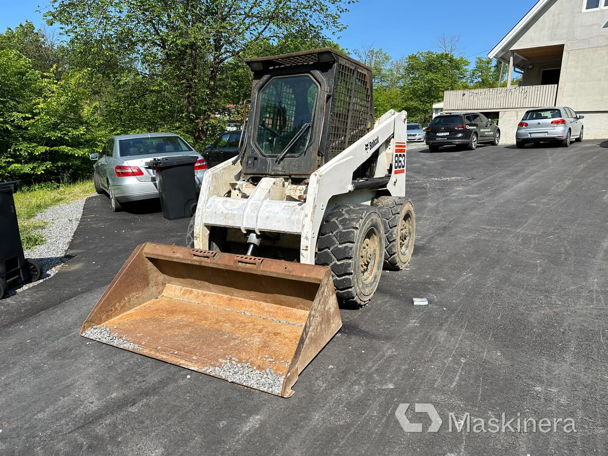 Kompaktlastare BobCat 863 - Мини-погрузчик с бортовым поворотом: фото 3 Kompaktlastare BobCat 863 - Мини-погрузчик с бортовым поворотом: фото 3