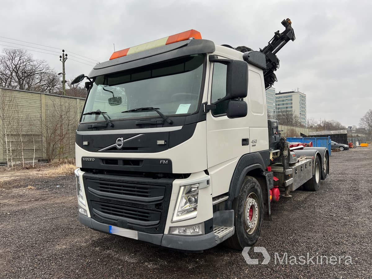 Kranväxlare Volvo FM 450 6x2 - Крюковой мультилифт, Автоманипулятор: фото 1 Kranväxlare Volvo FM 450 6x2 - Крюковой мультилифт, Автоманипулятор: фото 1