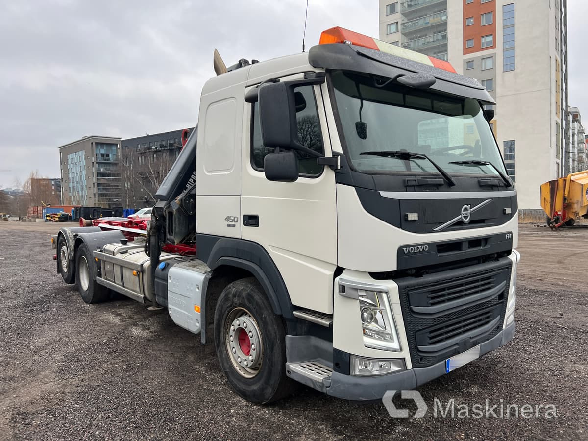 Kranväxlare Volvo FM 450 6x2 - Крюковой мультилифт, Автоманипулятор: фото 3 Kranväxlare Volvo FM 450 6x2 - Крюковой мультилифт, Автоманипулятор: фото 3