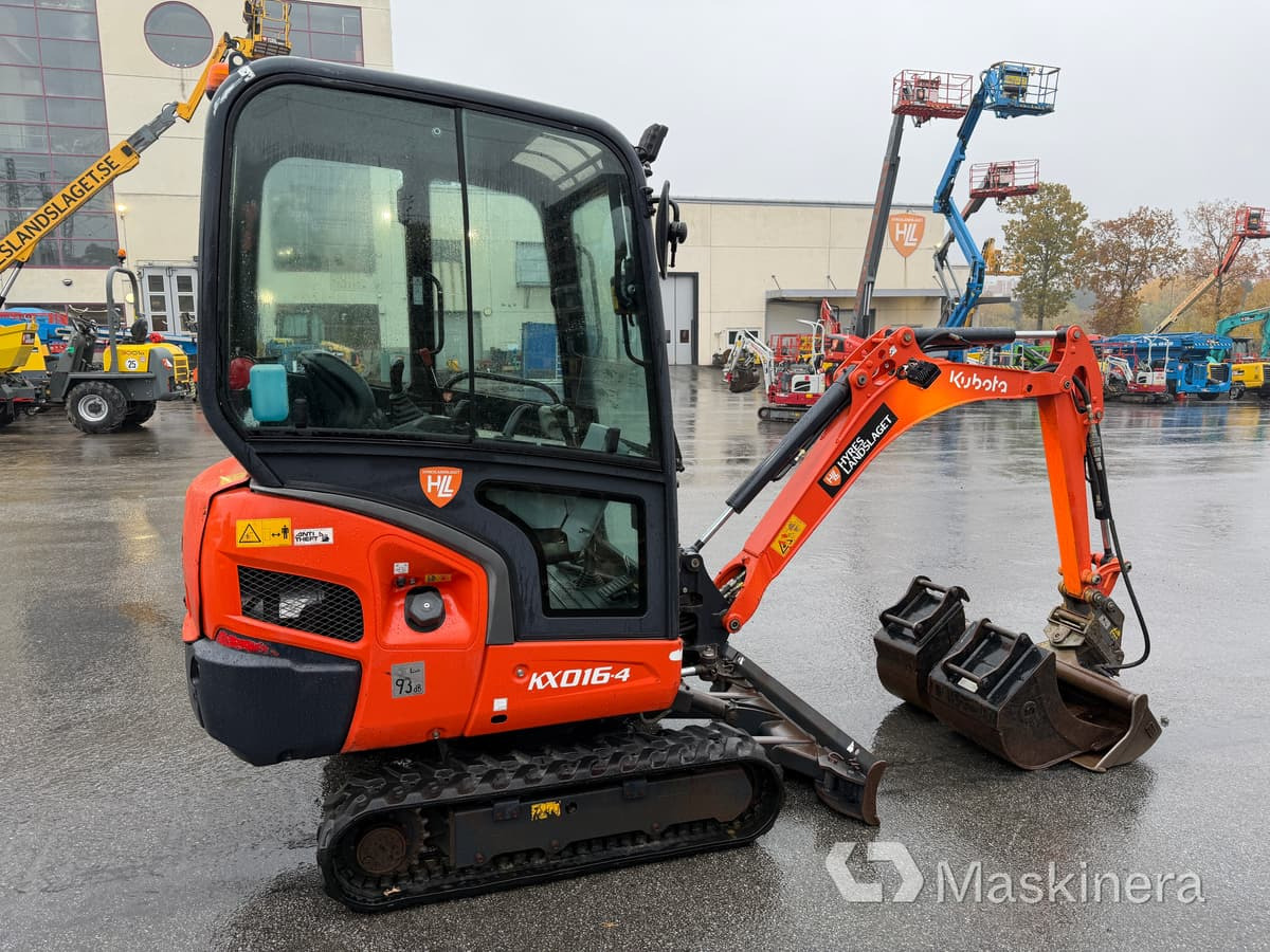 Kubota KX016-4  Grävmaskin Kubota KX016-4 - Гусеничный экскаватор: фото 4 Kubota KX016-4  Grävmaskin Kubota KX016-4 - Гусеничный экскаватор: фото 4