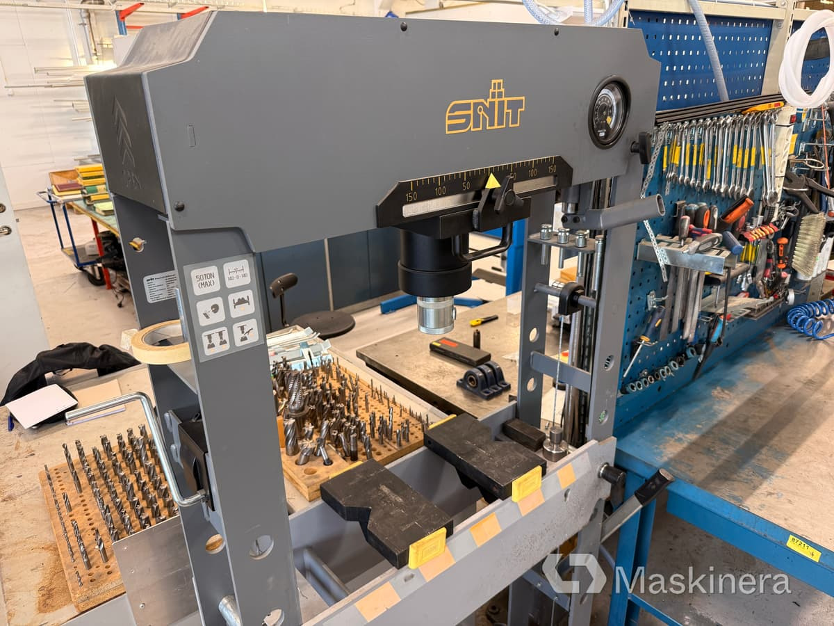 SNIT SP-50HAM/987SP50HAM Verkstadspress 50ton Snit sp-50 ham - Промышленное оборудование: фото 1 SNIT SP-50HAM/987SP50HAM Verkstadspress 50ton Snit sp-50 ham - Промышленное оборудование: фото 1