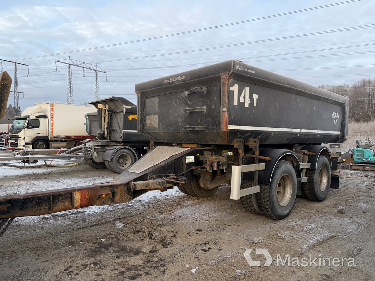 Släp B.K:S 12-20 med tipp - Самосвальный прицеп: фото 1 Släp B.K:S 12-20 med tipp - Самосвальный прицеп: фото 1