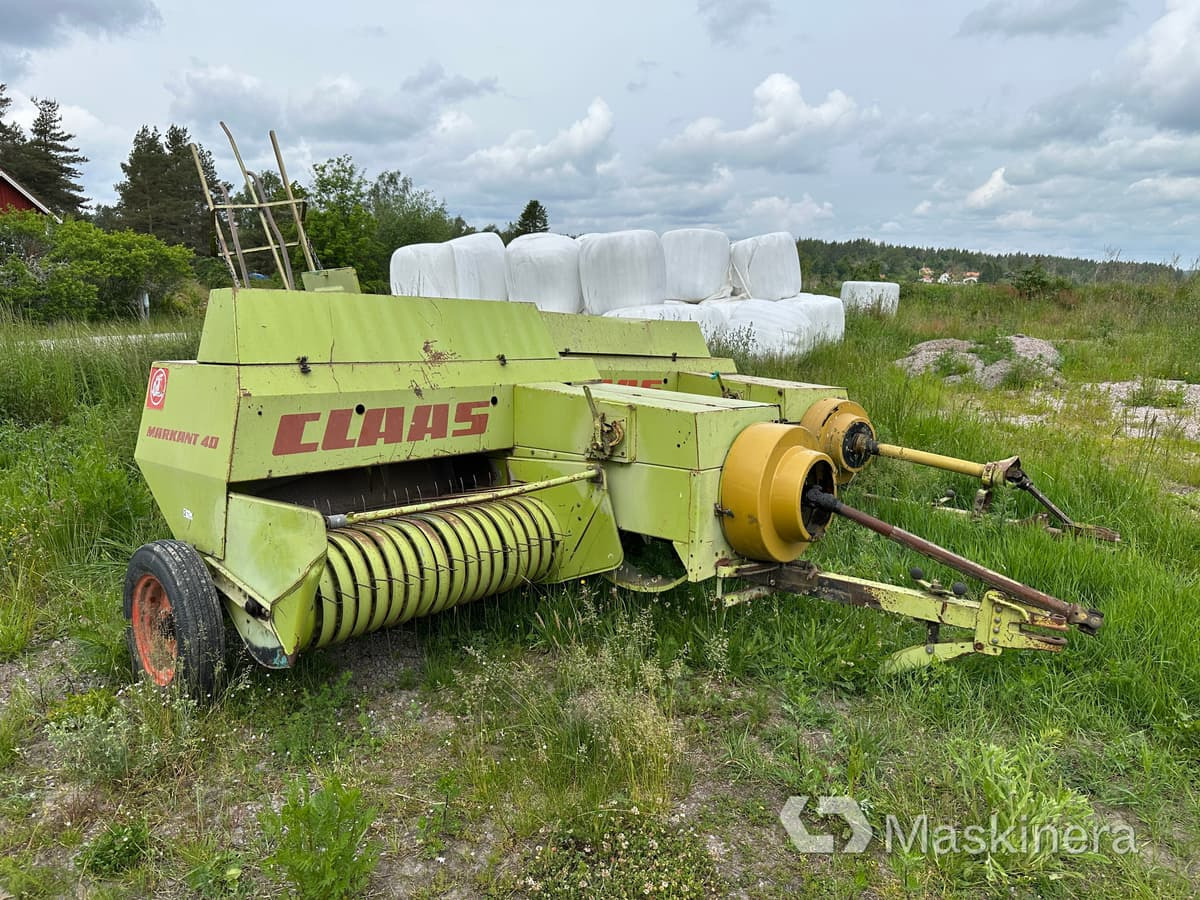 Småbalspress Claas Markant 40 - Пресс-подборщик тюковый: фото 1 Småbalspress Claas Markant 40 - Пресс-подборщик тюковый: фото 1