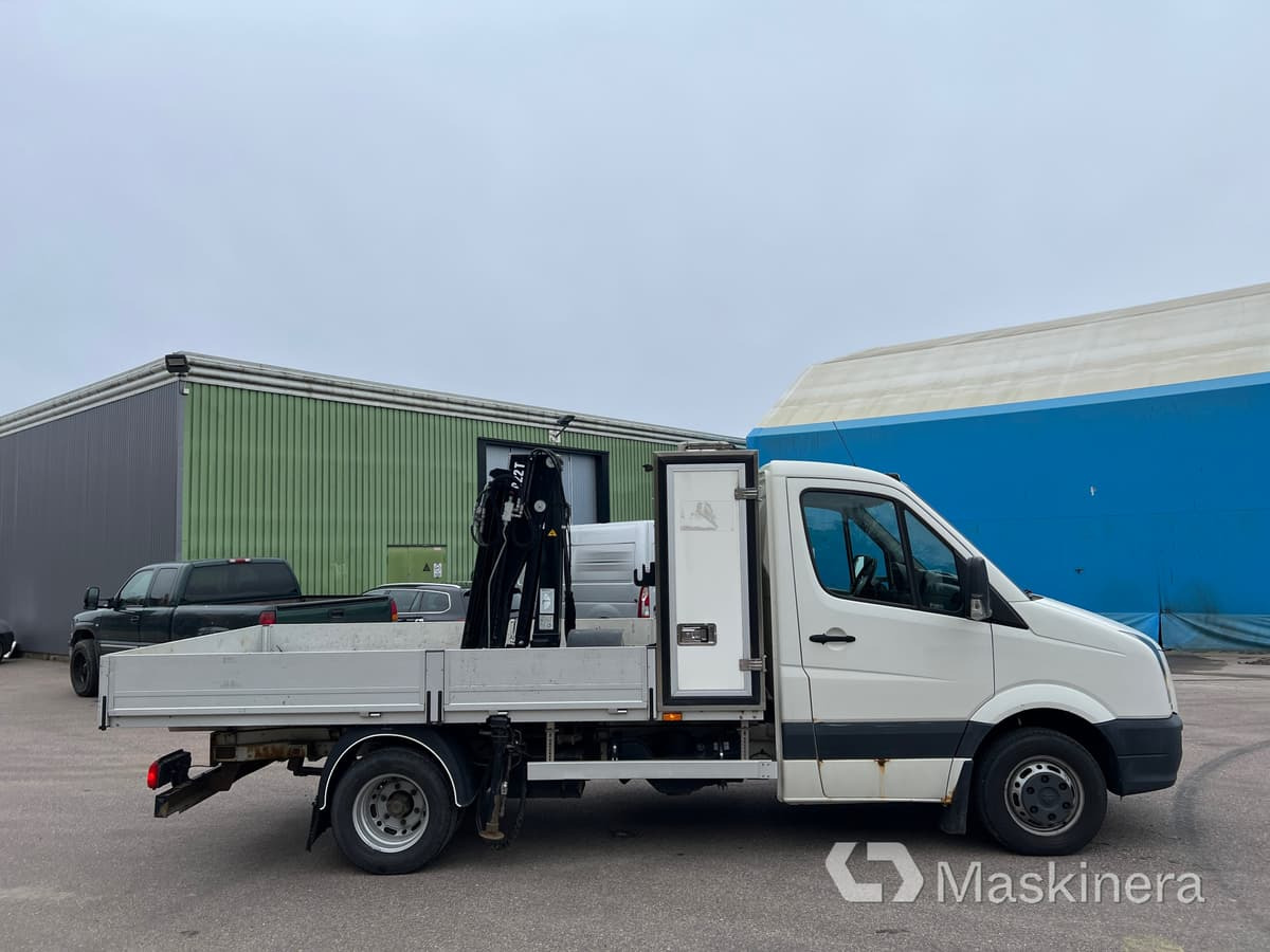 Volkswagen Crafter 50 2.5 TDI Kranbil med flak Volkswagen Crafter - Цельнометаллический фургон: фото 4 Volkswagen Crafter 50 2.5 TDI Kranbil med flak Volkswagen Crafter - Цельнометаллический фургон: фото 4