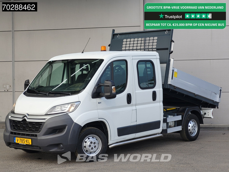 Citroën Jumper 130PK Kipper Dubbel Cabine Trekhaak Euro6 Tipper Benne Kieper 2m3 Trekhaak - Малотоннажный самосвал: фото 1 Citroën Jumper 130PK Kipper Dubbel Cabine Trekhaak Euro6 Tipper Benne Kieper 2m3 Trekhaak - Малотоннажный самосвал: фото 1