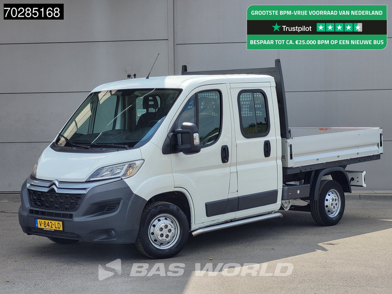 Citroën Jumper 130PK Open Laadbak Dubbel Cabine Trekhaak Euro6 Pritsche Pickup Open Box Trekhaak - Малотоннажный бортовой грузовик: фото 1 Citroën Jumper 130PK Open Laadbak Dubbel Cabine Trekhaak Euro6 Pritsche Pickup Open Box Trekhaak - Малотоннажный бортовой грузовик: фото 1