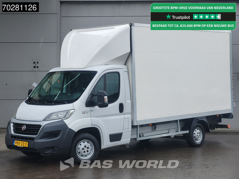 Fiat Ducato 130pk Laadklep Bakwagen Zijdeur Airco Cruise Euro6 Meubelbak Koffer 20m3 Airco Cruise control - Малотоннажный фургон: фото 1 Fiat Ducato 130pk Laadklep Bakwagen Zijdeur Airco Cruise Euro6 Meubelbak Koffer 20m3 Airco Cruise control - Малотоннажный фургон: фото 1