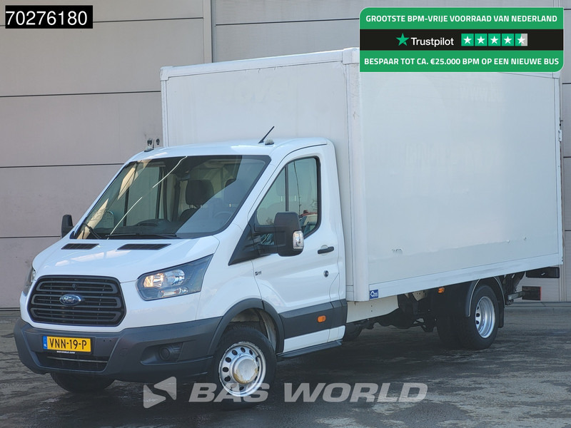 Ford Transit 130pk Dubbellucht Laadklep Bakwagen Airco APK 09-2025 Meubelbak Koffer Airco - Малотоннажный фургон: фото 1 Ford Transit 130pk Dubbellucht Laadklep Bakwagen Airco APK 09-2025 Meubelbak Koffer Airco - Малотоннажный фургон: фото 1