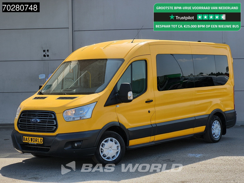Ford Transit 130pk Personenvervoer Luchtvering Taxi L3H2 Ramp Airco Cruise Parkeersensoren Euro6 Kombi Tourer 11m3 Airco Cruise control - Микроавтобус, Пассажирский фургон: фото 1 Ford Transit 130pk Personenvervoer Luchtvering Taxi L3H2 Ramp Airco Cruise Parkeersensoren Euro6 Kombi Tourer 11m3 Airco Cruise control - Микроавтобус, Пассажирский фургон: фото 1