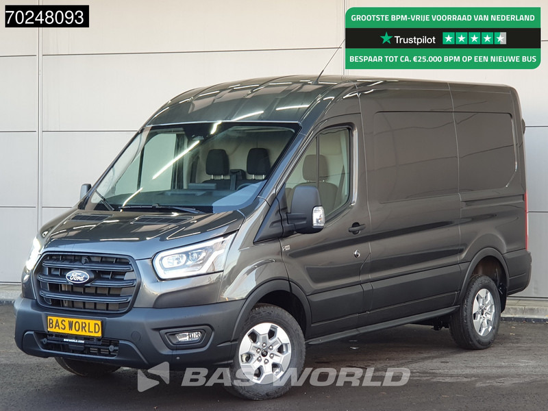 Новый Цельнометаллический фургон Ford Transit 165pk Automaat Nieuw Model Limited L2H2 CarPlay Xenon Camera 10m3 Airco Cruise control: фото 1