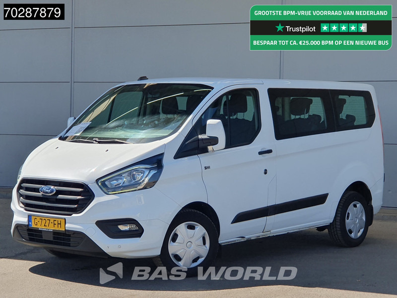 Ford Transit Custom 105pk 9-Persoons Airco Cruise LED Parkeersensoren Taxi Passenger Transport Kombi Tourer Euro6 L2 Airco Cruise control - Микроавтобус, Пассажирский фургон: фото 1 Ford Transit Custom 105pk 9-Persoons Airco Cruise LED Parkeersensoren Taxi Passenger Transport Kombi Tourer Euro6 L2 Airco Cruise control - Микроавтобус, Пассажирский фургон: фото 1
