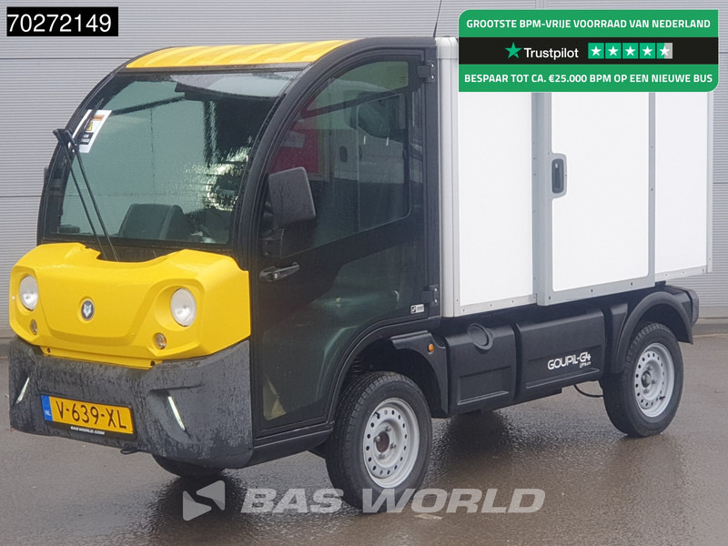 Goupil G4 100% Elektrisch 1153kg laadvermogen 10kWh WTLP 2m3 - Малотоннажный фургон, Электрический фургон: фото 1 Goupil G4 100% Elektrisch 1153kg laadvermogen 10kWh WTLP 2m3 - Малотоннажный фургон, Электрический фургон: фото 1