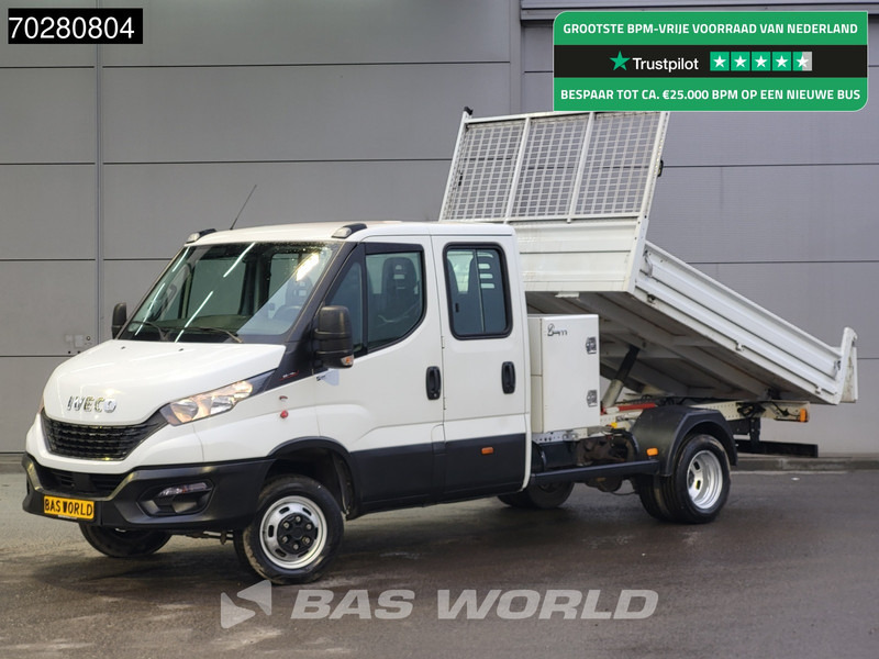 Iveco Daily 35C16 3.0L Kipper Dubbel Cabine met Kist 3,5t trekhaak Dubbellucht Navi Airco Cruise Tipper Benne Kieper Airco Dubbel cabine Tre - Малотоннажный самосвал: фото 1 Iveco Daily 35C16 3.0L Kipper Dubbel Cabine met Kist 3,5t trekhaak Dubbellucht Navi Airco Cruise Tipper Benne Kieper Airco Dubbel cabine Tre - Малотоннажный самосвал: фото 1