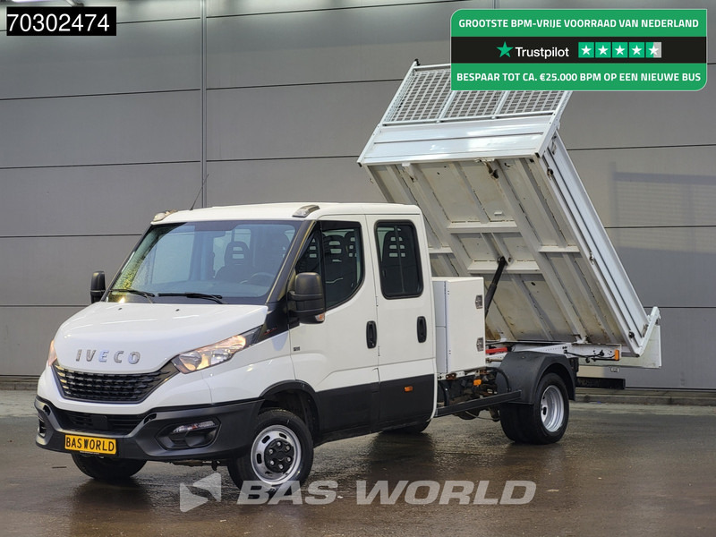 Iveco Daily 35C16 3.0L Kipper met Kist Dubbel Cabine Dubbellucht 3,5t Trekhaak Airco Cruise Euro6 Tipper Benne Kieper Airco Trekhaak Cruise - Малотоннажный самосвал: фото 1 Iveco Daily 35C16 3.0L Kipper met Kist Dubbel Cabine Dubbellucht 3,5t Trekhaak Airco Cruise Euro6 Tipper Benne Kieper Airco Trekhaak Cruise - Малотоннажный самосвал: фото 1