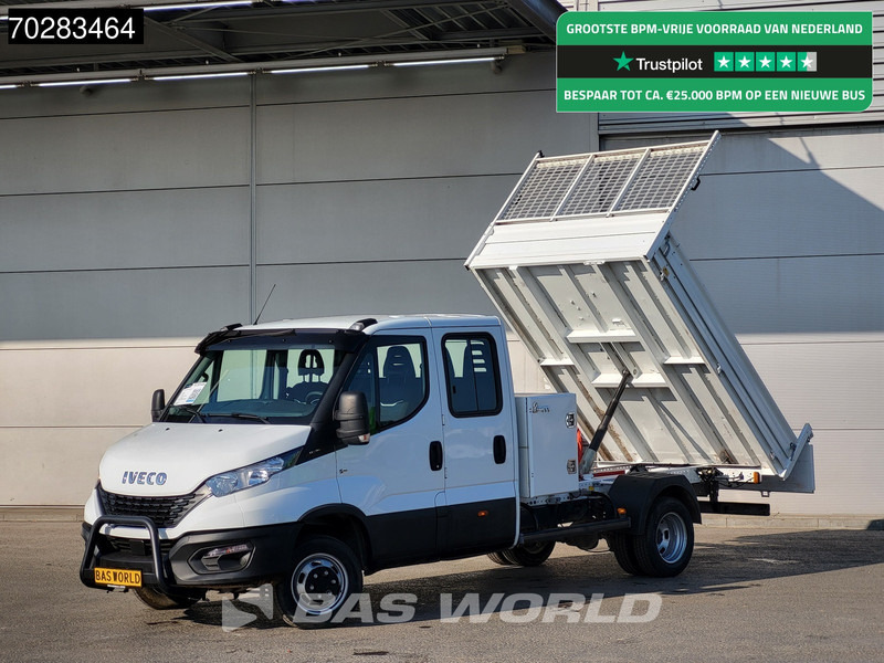 Iveco Daily 35C16 3.0L Special Edition Kipper met Kist Dubbel Cabine Dubbellucht 3,5t Trekhaak Airco Cruise Euro6 Tipper Benne Kieper 2m3 Ai - Малотоннажный самосвал: фото 1 Iveco Daily 35C16 3.0L Special Edition Kipper met Kist Dubbel Cabine Dubbellucht 3,5t Trekhaak Airco Cruise Euro6 Tipper Benne Kieper 2m3 Ai - Малотоннажный самосвал: фото 1