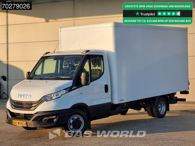 Iveco Daily 35C16 Laadklep Bakwagen Dubbelucht Camera Airco Euro6 Meubelbak Koffer 19m3 Airco - Малотоннажный фургон: фото 1 Iveco Daily 35C16 Laadklep Bakwagen Dubbelucht Camera Airco Euro6 Meubelbak Koffer 19m3 Airco - Малотоннажный фургон: фото 1