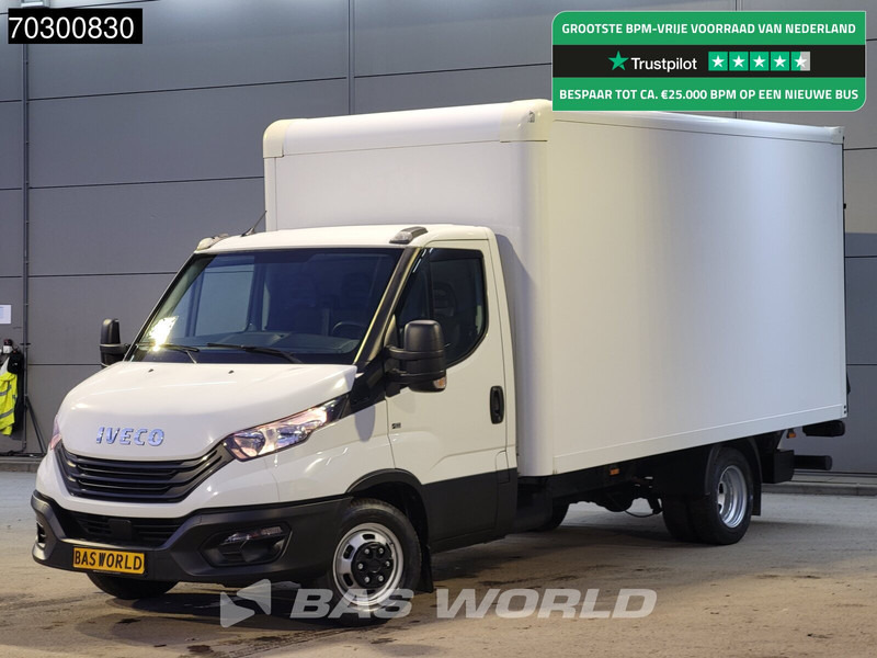 Iveco Daily 35C16 Laadklep Dubbellucht Bakwagen 160PK 3,5t Trekgewicht Airco Euro6 Meubelbak Koffer Airco - Малотоннажный фургон: фото 1 Iveco Daily 35C16 Laadklep Dubbellucht Bakwagen 160PK 3,5t Trekgewicht Airco Euro6 Meubelbak Koffer Airco - Малотоннажный фургон: фото 1