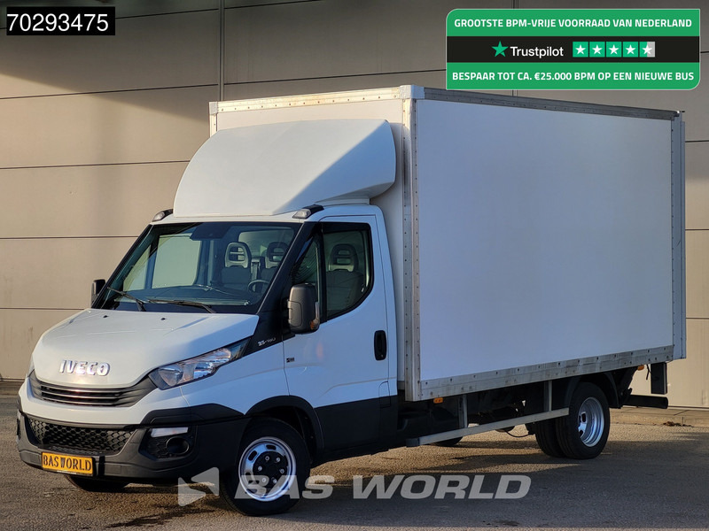 Iveco Daily 35C16 Laadklep Dubbellucht Bakwagen Airco Cruise Euro6 Meubelbak Koffer 20m3 Airco Cruise control - Малотоннажный фургон: фото 1 Iveco Daily 35C16 Laadklep Dubbellucht Bakwagen Airco Cruise Euro6 Meubelbak Koffer 20m3 Airco Cruise control - Малотоннажный фургон: фото 1