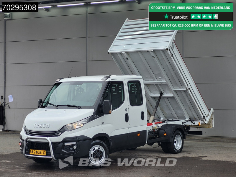 Iveco Daily 35C18 3.0L Automaat Kipper Dubbellucht 3,5t Trekhaak 180PK Airco Cruise Euro6 Kieper Tipper Benne 2m3 Airco Trekhaak Cruise cont - Малотоннажный самосвал: фото 1 Iveco Daily 35C18 3.0L Automaat Kipper Dubbellucht 3,5t Trekhaak 180PK Airco Cruise Euro6 Kieper Tipper Benne 2m3 Airco Trekhaak Cruise cont - Малотоннажный самосвал: фото 1
