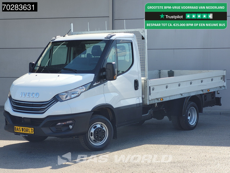 Iveco Daily 35C18 3.0L Open Laadbak Dubbellucht 3,5t Trekhaak Airco Cruise Camera Parkeersensoren Euro6 Meubelbak Koffer Airco Trekhaak Crui - Малотоннажный бортовой грузовик: фото 1 Iveco Daily 35C18 3.0L Open Laadbak Dubbellucht 3,5t Trekhaak Airco Cruise Camera Parkeersensoren Euro6 Meubelbak Koffer Airco Trekhaak Crui - Малотоннажный бортовой грузовик: фото 1