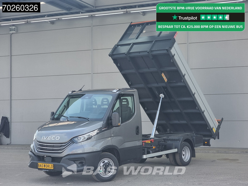 Iveco Daily 35C21 3.0L Automaat 210PK Open Laadbak Dubbellucht 2025-Model 3,5T Trekvermogen LED ACC Airco CarPlay Euro6 Tipper Benne Kieper - Малотоннажный самосвал: фото 1 Iveco Daily 35C21 3.0L Automaat 210PK Open Laadbak Dubbellucht 2025-Model 3,5T Trekvermogen LED ACC Airco CarPlay Euro6 Tipper Benne Kieper - Малотоннажный самосвал: фото 1