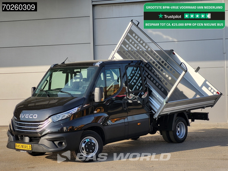 Iveco Daily 35C21 3 zijdige Kipper Dubbel Cabine 210PK 3.0L Dubbellucht Airco Cruise LED Camera Tipper Benne Kieper 2m3 Airco - Малотоннажный самосвал: фото 1 Iveco Daily 35C21 3 zijdige Kipper Dubbel Cabine 210PK 3.0L Dubbellucht Airco Cruise LED Camera Tipper Benne Kieper 2m3 Airco - Малотоннажный самосвал: фото 1