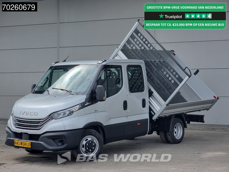 Iveco Daily 35C21 3 zijdige Kipper Dubbel Cabine 210PK 3.0L Dubbellucht Airco Cruise LED Camera Tipper Benne Kieper 2m3 Airco - Малотоннажный самосвал: фото 1 Iveco Daily 35C21 3 zijdige Kipper Dubbel Cabine 210PK 3.0L Dubbellucht Airco Cruise LED Camera Tipper Benne Kieper 2m3 Airco - Малотоннажный самосвал: фото 1