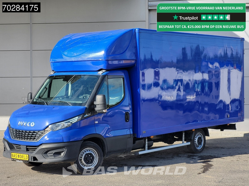 Iveco Daily 35S14 Automaat Bakwagen Achterdeuren 488cm lang! Airco Cruise Euro6 Meubelbak Koffer 23m3 Airco Cruise control - Малотоннажный фургон: фото 1 Iveco Daily 35S14 Automaat Bakwagen Achterdeuren 488cm lang! Airco Cruise Euro6 Meubelbak Koffer 23m3 Airco Cruise control - Малотоннажный фургон: фото 1