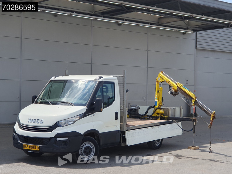 Iveco Daily 35S14 Kraanwagen Open Laadbak Hyva HA15 Euro6 3,5t Trekhaak Crane Kranwagen Kraan Pritsche Pickup Open Box Trekhaak - Малотоннажный бортовой грузовик: фото 5 Iveco Daily 35S14 Kraanwagen Open Laadbak Hyva HA15 Euro6 3,5t Trekhaak Crane Kranwagen Kraan Pritsche Pickup Open Box Trekhaak - Малотоннажный бортовой грузовик: фото 5