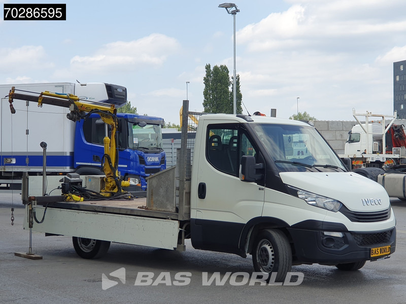 Iveco Daily 35S14 Open Laadbak Kraanwagen Hyva HA15 Euro6 3,5t Trekhaak Crane Kranwagen Pritsche Pickup Open Box Trekhaak - Малотоннажный бортовой грузовик: фото 2 Iveco Daily 35S14 Open Laadbak Kraanwagen Hyva HA15 Euro6 3,5t Trekhaak Crane Kranwagen Pritsche Pickup Open Box Trekhaak - Малотоннажный бортовой грузовик: фото 2