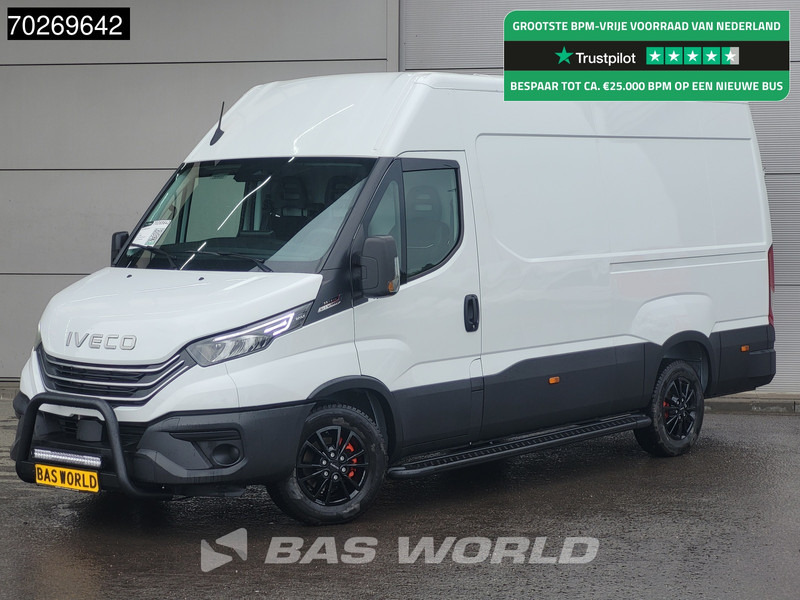 Iveco Daily 35S21 3.0L Automaat Black Edition 2025 model L2H2 Trekhaak Tacho ACC LED CarPlay Velgen Camera 12m3 Airco Trekhaak - Цельнометаллический фургон: фото 1 Iveco Daily 35S21 3.0L Automaat Black Edition 2025 model L2H2 Trekhaak Tacho ACC LED CarPlay Velgen Camera 12m3 Airco Trekhaak - Цельнометаллический фургон: фото 1