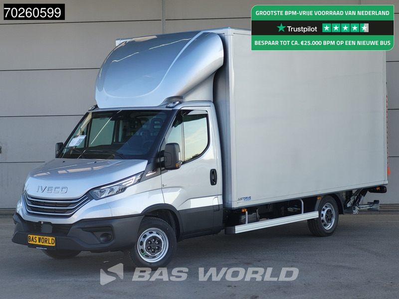Iveco Daily 35S21 3.0L Automaat Laadklep Zijdeur ACC LED CarPlay Lat om Lat D'Hollandia 3,5t Trekvermogen Meubelbak Koffer Bakwagen 22m3 Air - Малотоннажный фургон: фото 1 Iveco Daily 35S21 3.0L Automaat Laadklep Zijdeur ACC LED CarPlay Lat om Lat D'Hollandia 3,5t Trekvermogen Meubelbak Koffer Bakwagen 22m3 Air - Малотоннажный фургон: фото 1