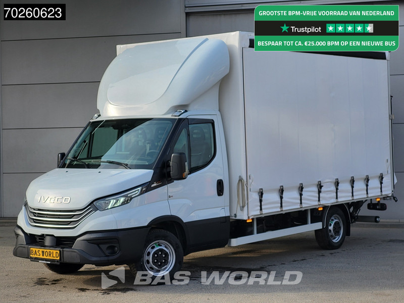 Iveco Daily 35S21 3.0L Automaat Schuifzeilen Laadklep 210PK 2025-Model ACC LED CarPlay Euro6 Schuifzeil Koffer Meubelbak Bakwagen 22m3 Airco - Тентованный фургон: фото 1 Iveco Daily 35S21 3.0L Automaat Schuifzeilen Laadklep 210PK 2025-Model ACC LED CarPlay Euro6 Schuifzeil Koffer Meubelbak Bakwagen 22m3 Airco - Тентованный фургон: фото 1