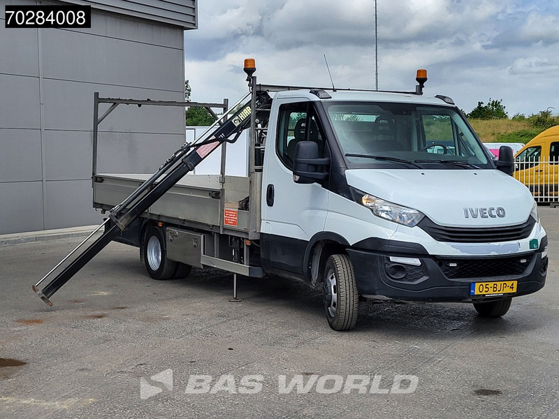 Iveco Daily 50C15 3.0L Euro6 Kraanwagen HIAB 013T PTO 3,5t Trekhaak Airco Cruise Kraan Crane Kranwagen Pickup Pritsche Airco Trekhaak Cruise - Малотоннажный бортовой грузовик: фото 1 Iveco Daily 50C15 3.0L Euro6 Kraanwagen HIAB 013T PTO 3,5t Trekhaak Airco Cruise Kraan Crane Kranwagen Pickup Pritsche Airco Trekhaak Cruise - Малотоннажный бортовой грузовик: фото 1