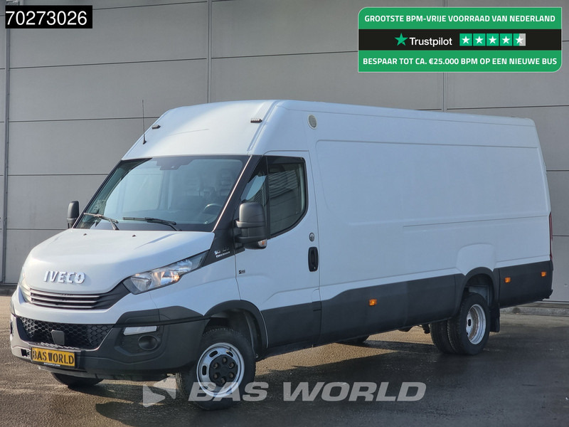 Цельнометаллический фургон Iveco Daily 50C18 3.0L 180PK Automaat L3H2 Dubbellucht 3,5t Trekhaak Camera Airco Cruise L4H2 16m3 Airco Trekhaak Cruise control: фото 1
