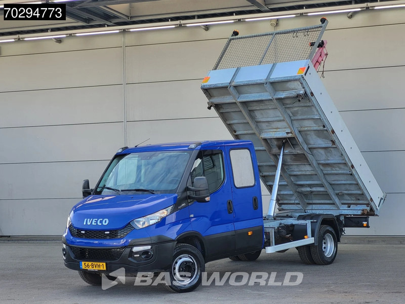 Iveco Daily 70C17 Drie-Zijdige 3.0L Kipper 7-tons Kraan Dubbellucht 170PK 3,5t Trekhaak Airco Tipper Benne Kieper Kraanwagen Crane Kranwagen - Малотоннажный самосвал: фото 3 Iveco Daily 70C17 Drie-Zijdige 3.0L Kipper 7-tons Kraan Dubbellucht 170PK 3,5t Trekhaak Airco Tipper Benne Kieper Kraanwagen Crane Kranwagen - Малотоннажный самосвал: фото 3