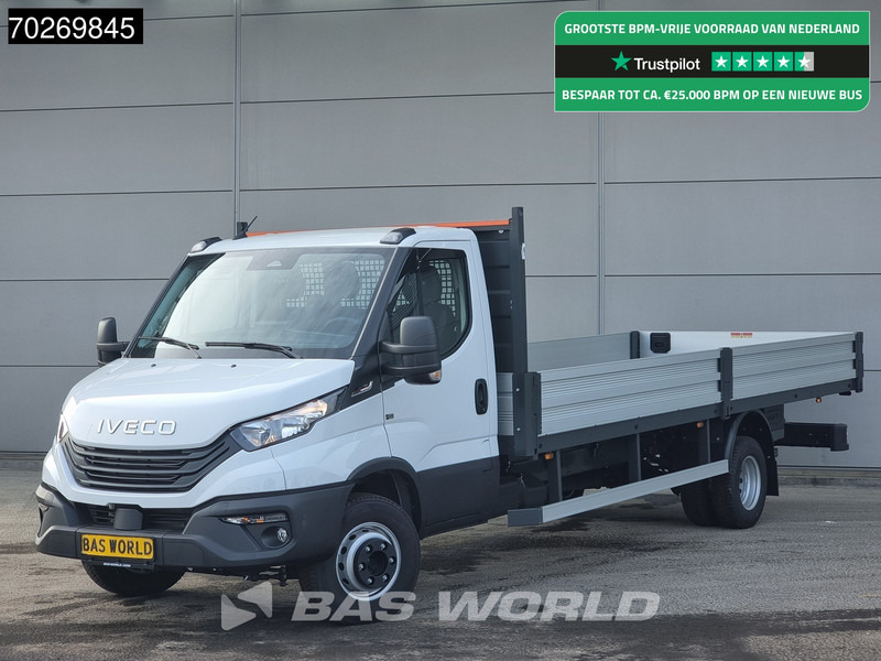 Iveco Daily 70C18 3.0L Automaat 525cm Open laadbak XXL Trekhaak ACC Navi Airco Pickup Pritsche 5m3 Airco Trekhaak - Малотоннажный бортовой грузовик: фото 1 Iveco Daily 70C18 3.0L Automaat 525cm Open laadbak XXL Trekhaak ACC Navi Airco Pickup Pritsche 5m3 Airco Trekhaak - Малотоннажный бортовой грузовик: фото 1