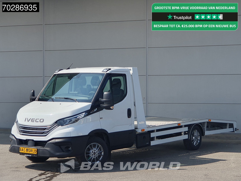 Iveco Daily 35S18 3.0L Autotransporter Automaat 3,5t Trekhaak Navi ACC LED Airco Lier Euro6 Oprijwagen Cartransporter Trekhaak - Лёгкий коммерческий автомобиль: фото 1 Iveco Daily 35S18 3.0L Autotransporter Automaat 3,5t Trekhaak Navi ACC LED Airco Lier Euro6 Oprijwagen Cartransporter Trekhaak - Лёгкий коммерческий автомобиль: фото 1