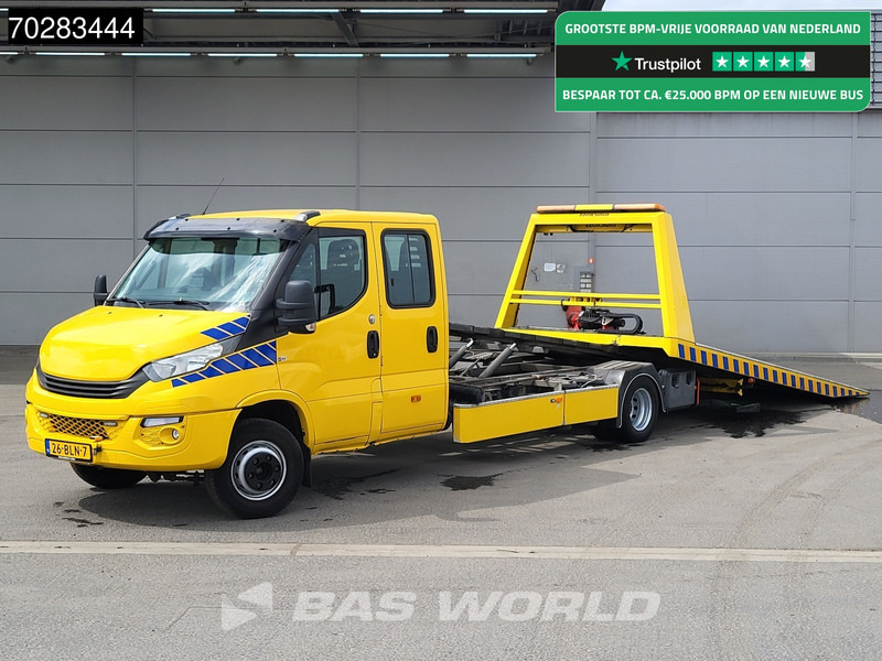 Iveco Daily 70C18 3.0L Autotransporter Luchtvering 3,5t Trekhaak Lier Airco Cruise Euro6 Cartransporter Oprijwagen Trekhaak Cruise control - Лёгкий коммерческий автомобиль: фото 1 Iveco Daily 70C18 3.0L Autotransporter Luchtvering 3,5t Trekhaak Lier Airco Cruise Euro6 Cartransporter Oprijwagen Trekhaak Cruise control - Лёгкий коммерческий автомобиль: фото 1