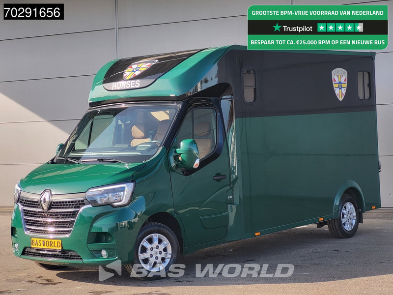 Renault Master 180PK Paardenwagen Hengstenuitvoering Automaat 180PK Trekhaak LED Airco Cruise Camera Euro6 Horsetruck Horse Airco Trekhaak Cruise con - Лёгкий коммерческий автомобиль: фото 1 Renault Master 180PK Paardenwagen Hengstenuitvoering Automaat 180PK Trekhaak LED Airco Cruise Camera Euro6 Horsetruck Horse Airco Trekhaak Cruise con - Лёгкий коммерческий автомобиль: фото 1