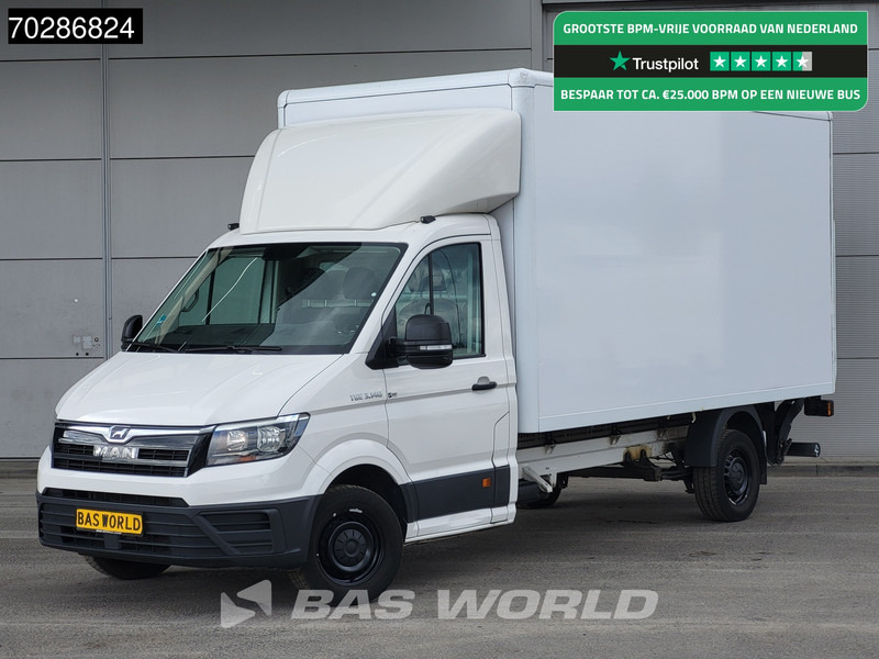 MAN TGE 3.140 Automaat Bakwagen Laadklep Airco Cruise Camera Euro6 Meubelbak Koffer 20m3 Airco Cruise control - Малотоннажный фургон: фото 1 MAN TGE 3.140 Automaat Bakwagen Laadklep Airco Cruise Camera Euro6 Meubelbak Koffer 20m3 Airco Cruise control - Малотоннажный фургон: фото 1