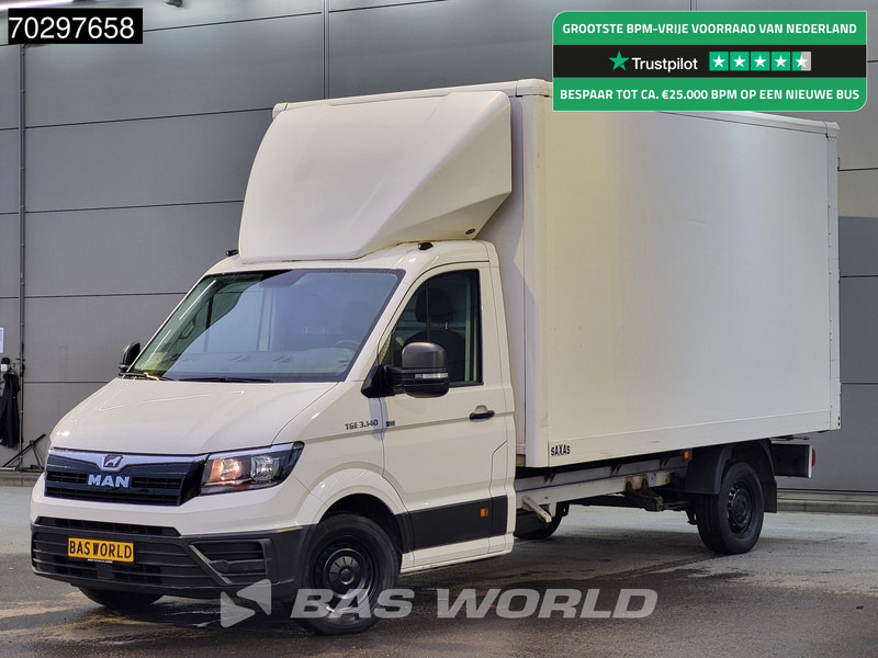 MAN TGE 3.140 Bakwagen Achterdeuren Airco Cruise Camera Euro6 Meubelbak Koffer Airco Cruise control - Малотоннажный фургон: фото 1 MAN TGE 3.140 Bakwagen Achterdeuren Airco Cruise Camera Euro6 Meubelbak Koffer Airco Cruise control - Малотоннажный фургон: фото 1