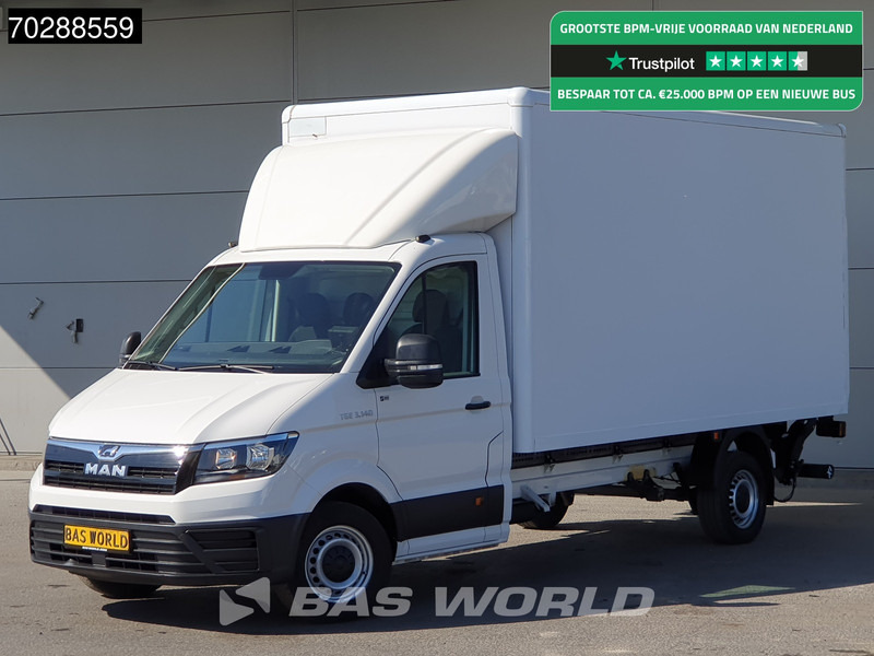 MAN TGE 3.140 Laadklep Automaat Bakwagen Airco Cruise Camera Euro6 Meubelbak Koffer 20m3 Airco Cruise control - Малотоннажный фургон: фото 1 MAN TGE 3.140 Laadklep Automaat Bakwagen Airco Cruise Camera Euro6 Meubelbak Koffer 20m3 Airco Cruise control - Малотоннажный фургон: фото 1