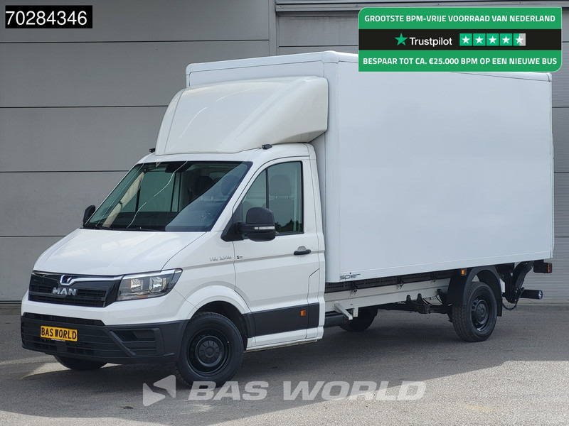 MAN TGE 3.140 Laadklep Bakwagen Airco Cruise Camera Euro6 Meubelbak Koffer 20m3 Airco Cruise control - Малотоннажный фургон: фото 1 MAN TGE 3.140 Laadklep Bakwagen Airco Cruise Camera Euro6 Meubelbak Koffer 20m3 Airco Cruise control - Малотоннажный фургон: фото 1