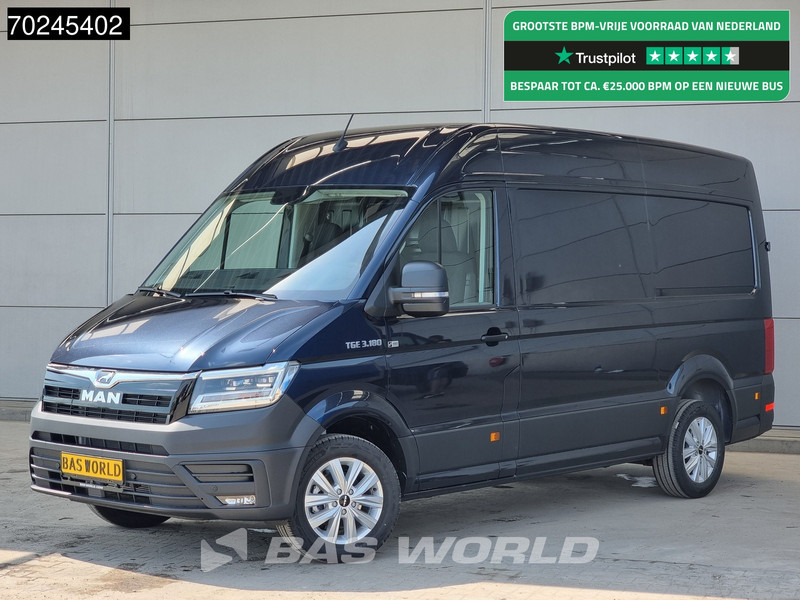 MAN TGE 3.180 Automaat L3H3 Starlight Blue LED Velgen Groot scherm Camera CarPlay 11m3 Airco Cruise control - Цельнометаллический фургон: фото 1 MAN TGE 3.180 Automaat L3H3 Starlight Blue LED Velgen Groot scherm Camera CarPlay 11m3 Airco Cruise control - Цельнометаллический фургон: фото 1