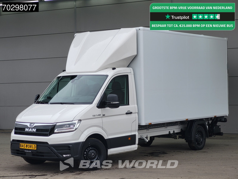 MAN TGE 3.180 Automaat Laadklep Bakwagen 2025 Facelift Navi LED Airco Cruise Euro6 Meubelbak Koffer Airco Cruise control - Малотоннажный фургон: фото 1 MAN TGE 3.180 Automaat Laadklep Bakwagen 2025 Facelift Navi LED Airco Cruise Euro6 Meubelbak Koffer Airco Cruise control - Малотоннажный фургон: фото 1