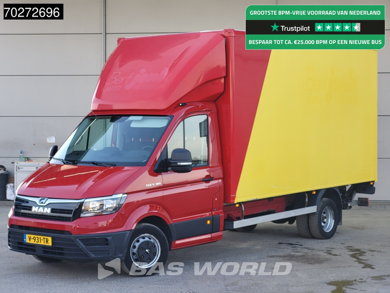 MAN TGE 5.180 Automaat Laadklep Zijdeur Bakwagen 180PK Lat om Lat Airco Cruise Meubelbak Koffer 22m3 Airco Cruise control - Малотоннажный фургон: фото 1 MAN TGE 5.180 Automaat Laadklep Zijdeur Bakwagen 180PK Lat om Lat Airco Cruise Meubelbak Koffer 22m3 Airco Cruise control - Малотоннажный фургон: фото 1