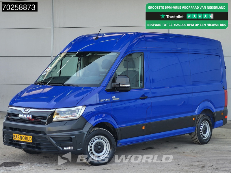 MAN TGE e-Tge Automaat L3H3 35,8KWh 115km WLTP Airco Cruise Camera 11m3 Airco Cruise control - Цельнометаллический фургон, Электрический фургон: фото 1 MAN TGE e-Tge Automaat L3H3 35,8KWh 115km WLTP Airco Cruise Camera 11m3 Airco Cruise control - Цельнометаллический фургон, Электрический фургон: фото 1